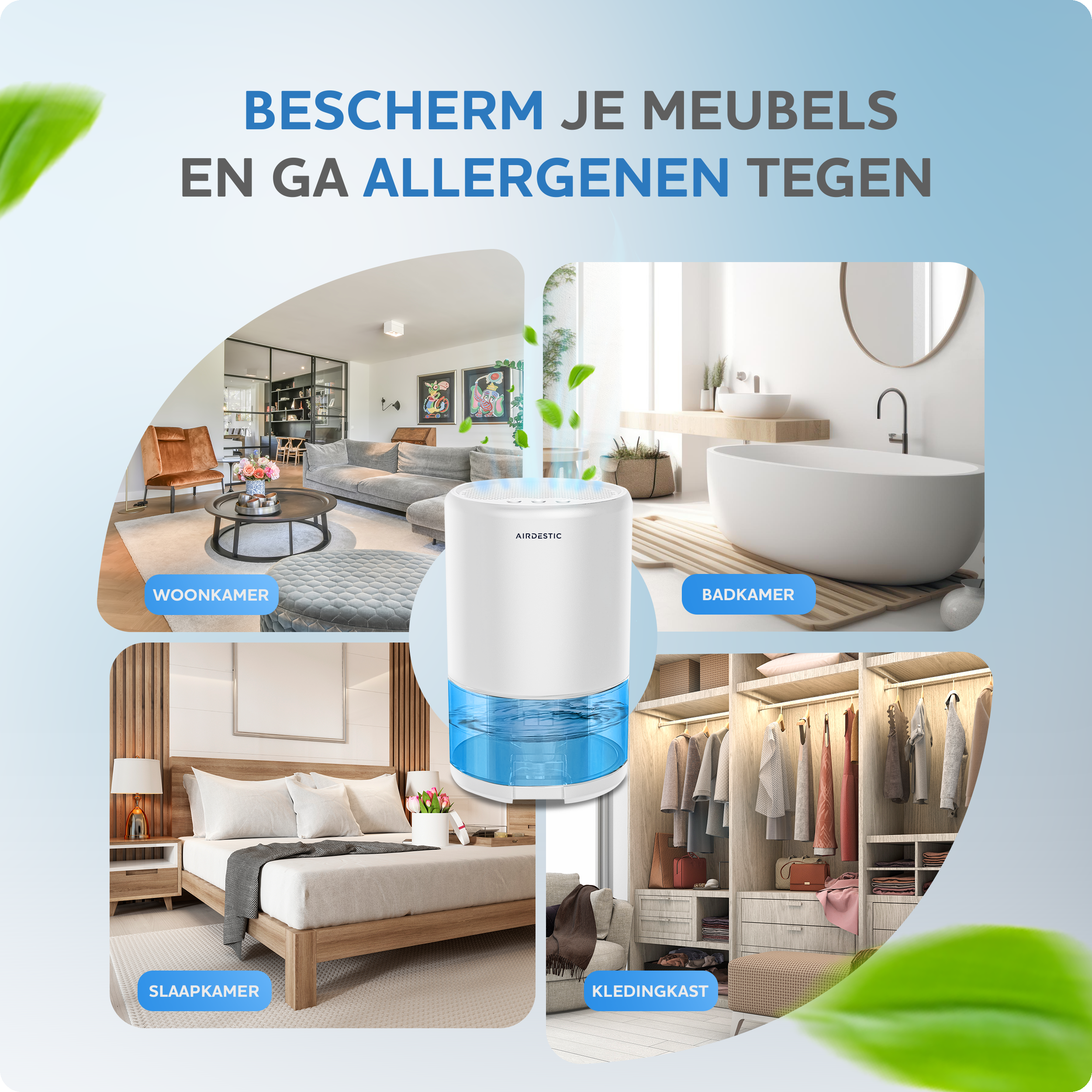 Airdestic Hyperwave Luchtontvochtiger