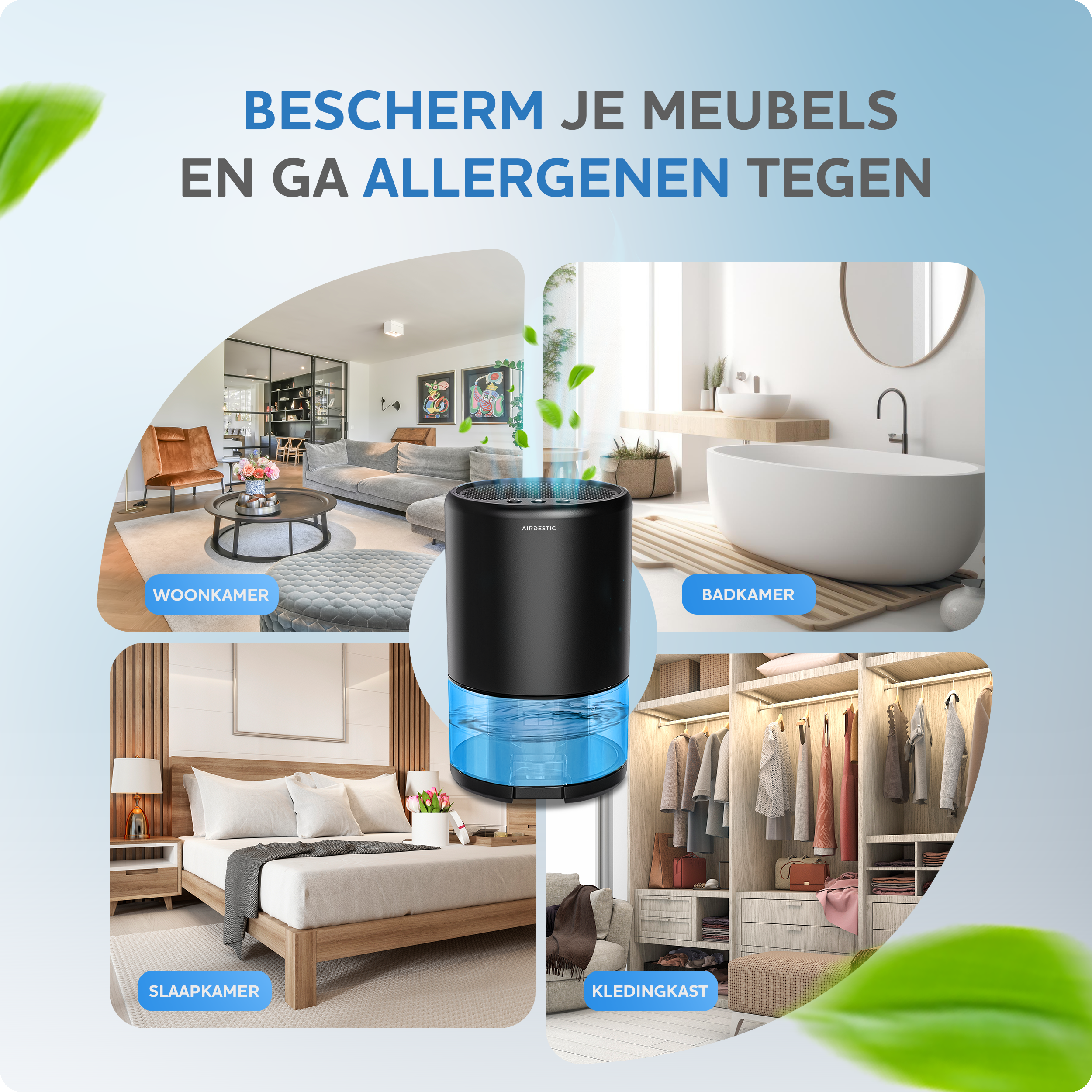 Airdestic Hyperwave Luchtontvochtiger