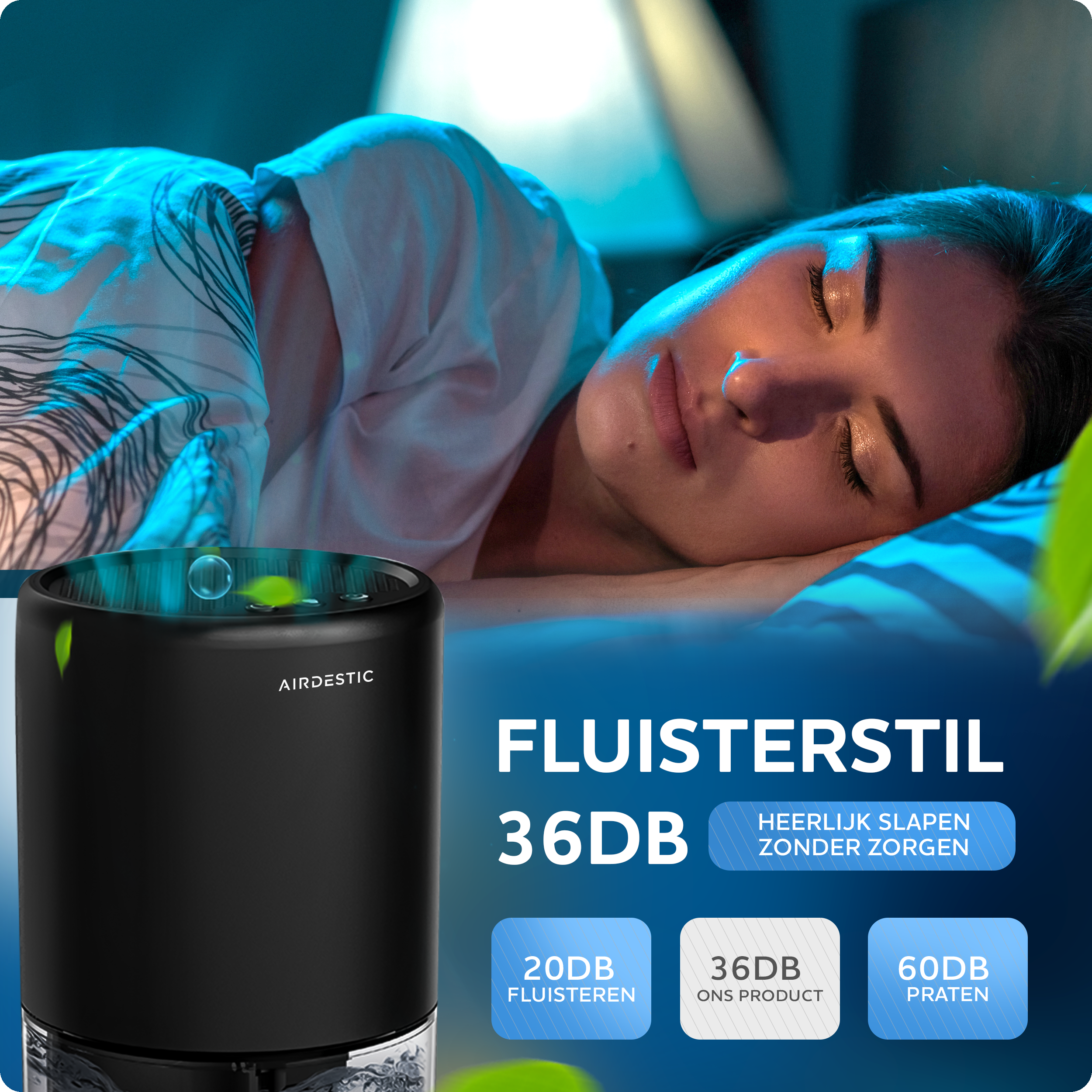 Airdestic Hyperwave Luchtontvochtiger