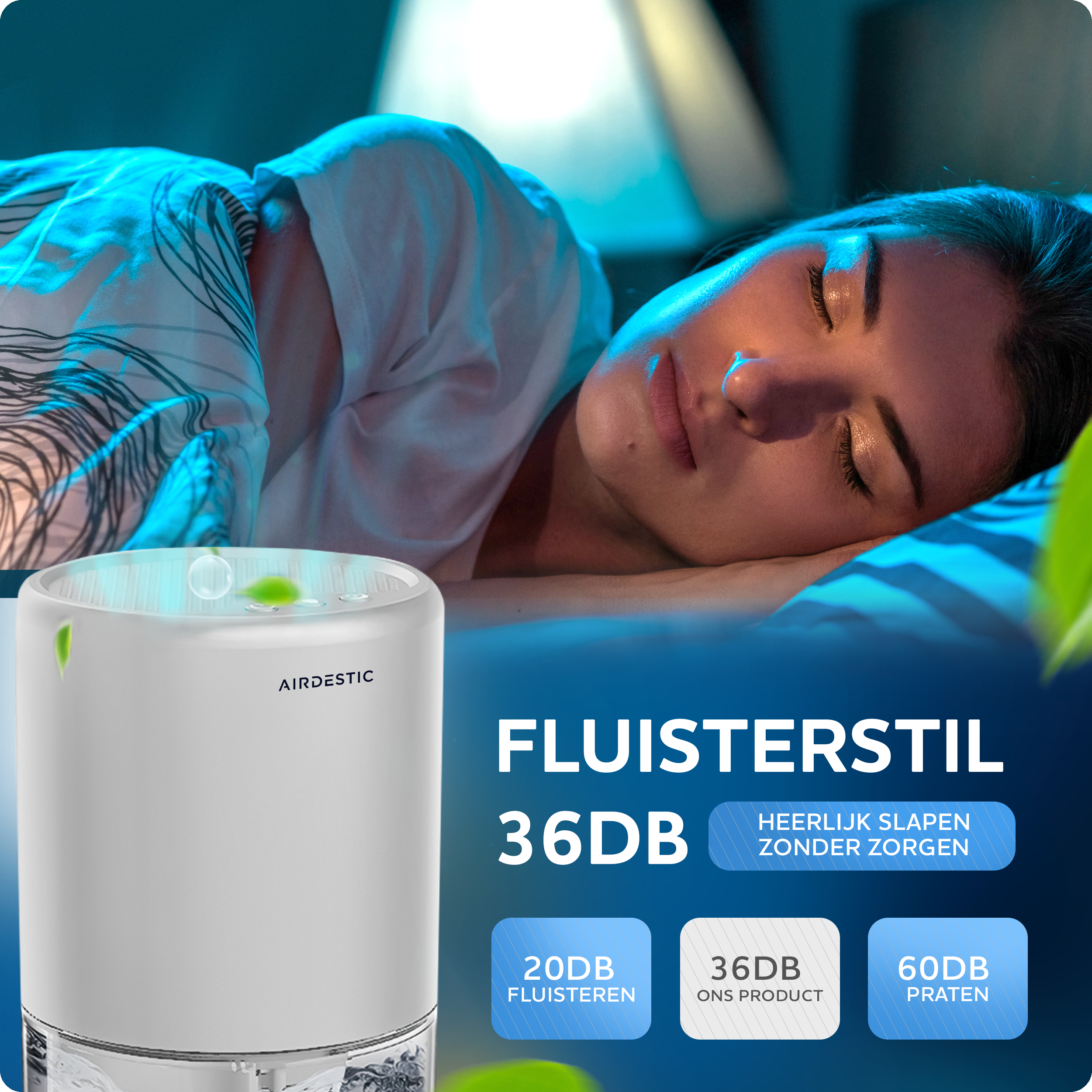 Airdestic Hyperwave Luchtontvochtiger