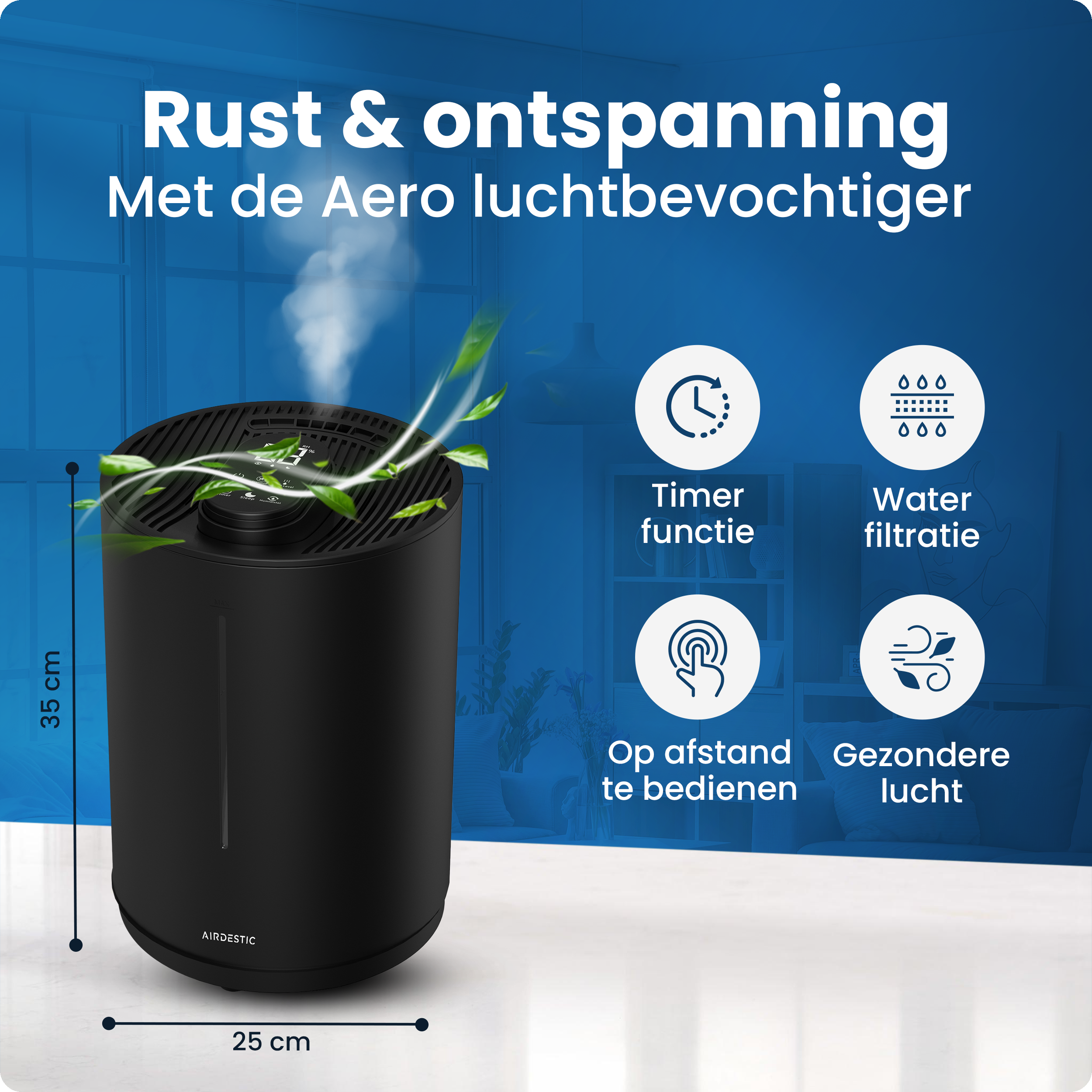 Luchtbevochtiger 5.5L Aero